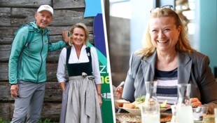 Leo Bauernberger (li. mit Alexandra Meissnitzer) hört auf, Bettina Ganghofer will Chefin am ...