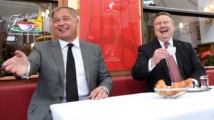 Ziemlich beste Freunde? Bürgermeister Ludwig soll bis zuletzt nicht von Walter Ruck abgerückt ...