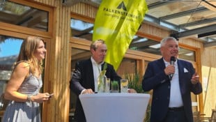 Christian Tragner Alexandra Geyer, Otmar Michaeler und Erich Falkensteiner haben klare Ziele.