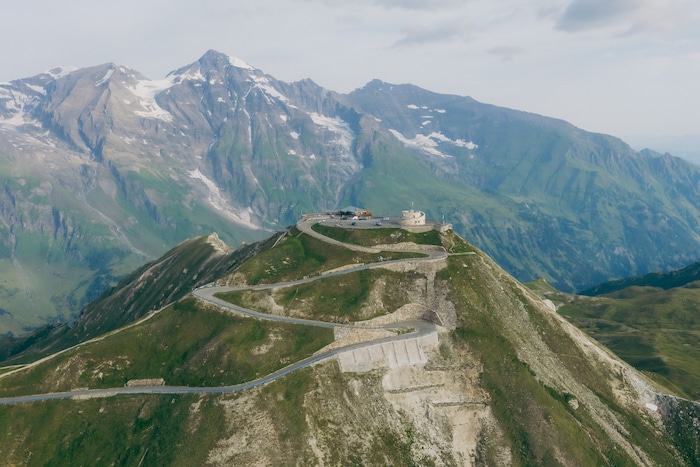 Die Edelweißspitze ist der höchste Punkt der Großglockner Hochalpenstraße.