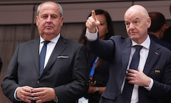 Josef Pröll und Gianni Infantino