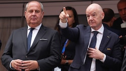 Josef Pröll und Gianni Infantino