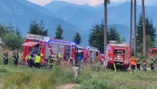 130 Feuerwehrleute standen am Donnerstag im Einsatz.
