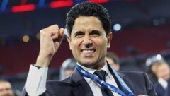 PSG-Präsident Nasser al-Khelaifi soll Infantinos Nachfolger werden.