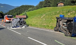 Der Unfall ereignete sich zwischen Lermoos und Reutte. 