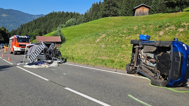 Der Unfall ereignete sich zwischen Lermoos und Reutte.