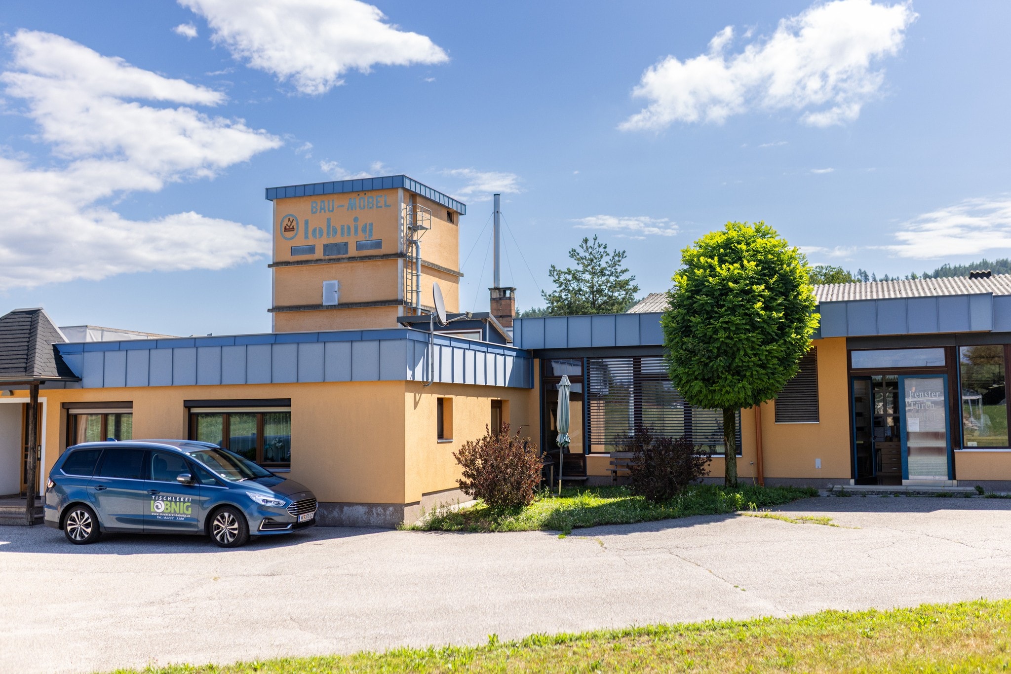 Die Firma in Proboj in Südkärnten; verlässlicher Arbeitgeber und Auftragnehmer.