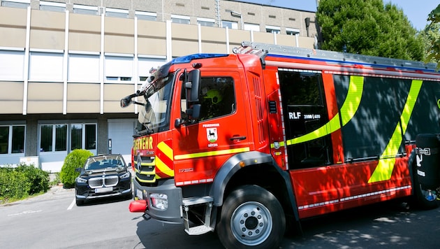 Die Feuerwehr musste gleich zweimal zu dem Haus in derin der St.-Ulrich-Straße ausrücken.