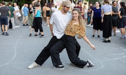 Attila und Rahel sind Profis