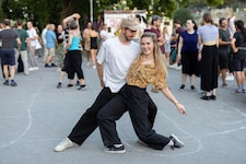 Attila und Rahel sind Profis