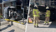 Gegen 9.30 Uhr kam es zu dem spektakulären Unfall.