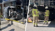 Gegen 9.30 Uhr kam es zu dem spektakulären Unfall.
