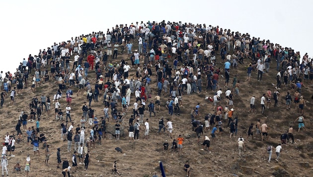 60,000 people stormed the Spanish exclave of Ceuta; many have since begun their return journey ...