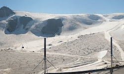 Das ist das letzte Bild, das die Webcam am Plateau Rosa am Mittwoch um 10 Uhr aufgenommen hat. ...