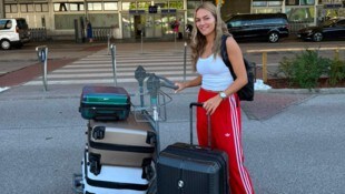 Mit vier Koffer trat Vina Crnoja (26) ihren neuen Lebensabschnitt an.