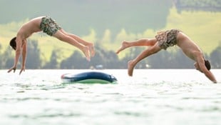Markus Wenzel Abkühlung ist notwendig an diesem Wochenende – am besten am und im Wasser.