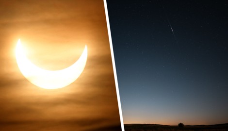 Am Abend des 12. August gibt es eine partielle Sonnenfinsternis und das ...
