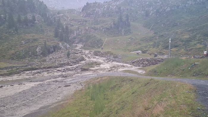Der Tiwag-Speicher Gepatsch dämpft die Hochwasserwelle. So blieben Schäden aus.