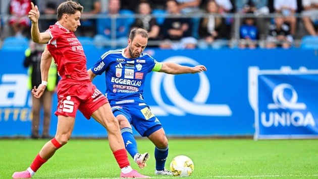 Kapitän Tobias Kainz führt die jungen Wilden von Hartberg.