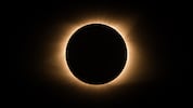 Für ein paar Minuten verschwandt die Sonne hinter dem Mond.