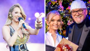 Melissa Naschenweng (li.) übernimmt die Moderation der „Zauberhaften Weihnacht“ von DJ Ötzi und ...