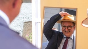 Horst Einöder/Flashpictures Martin Winkler ist oft mit dem Hut zu sehen. „Aus praktischen Gründen, wenn‘s recht heiß ist“, ...