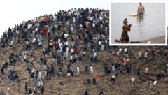 Fast 60.000 Migranten haben binnen 24 Stunden die spanische Exklave Ceuta überrannt und bei den ...