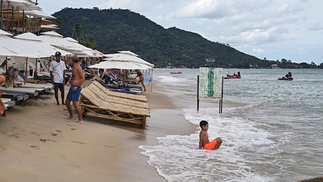Die thailändische Ferieninsel Koh Samui kämpft mit Wassermangel. Laut den Behörden ist mit ...