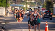 Philip Pertl (im Bild vorne) und Bruder Lukas starten in Rio de Janeiro.