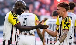 Samuel Adeniran (links) und Christoph Lang (rechts) schossen den LASK zum Sieg.