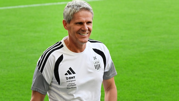 LASK-Trainer DIdi Kühbauer freut sich auf das Duell mit Celtic Glasgow.