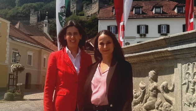 Holen wieder Besucher nach Friesach: Hanna Craigher und Carmen Heller packen’s an.
