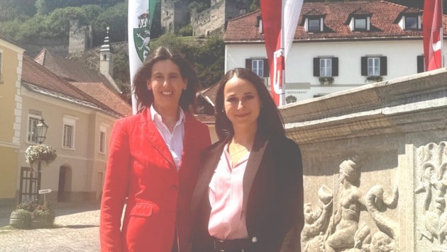 Holen wieder Besucher nach Friesach: Hanna Craigher und Carmen Heller packen’s an.