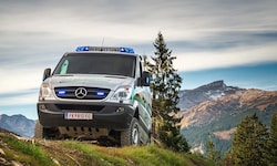 Die Bergettung Riezlern ist ebenfalls an der Suche beteiligt.