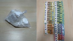 Die Polizei fand erst eine große Menge Bargeld, dann Kokain bei dem verdächtigen Duo.