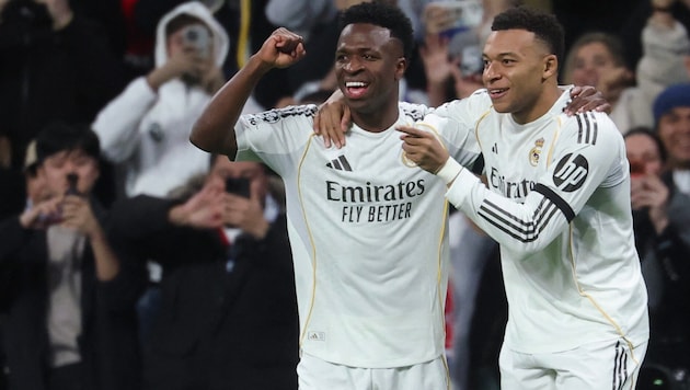 Verlässt Vinicius Junior (li.) die „Königlichen“?