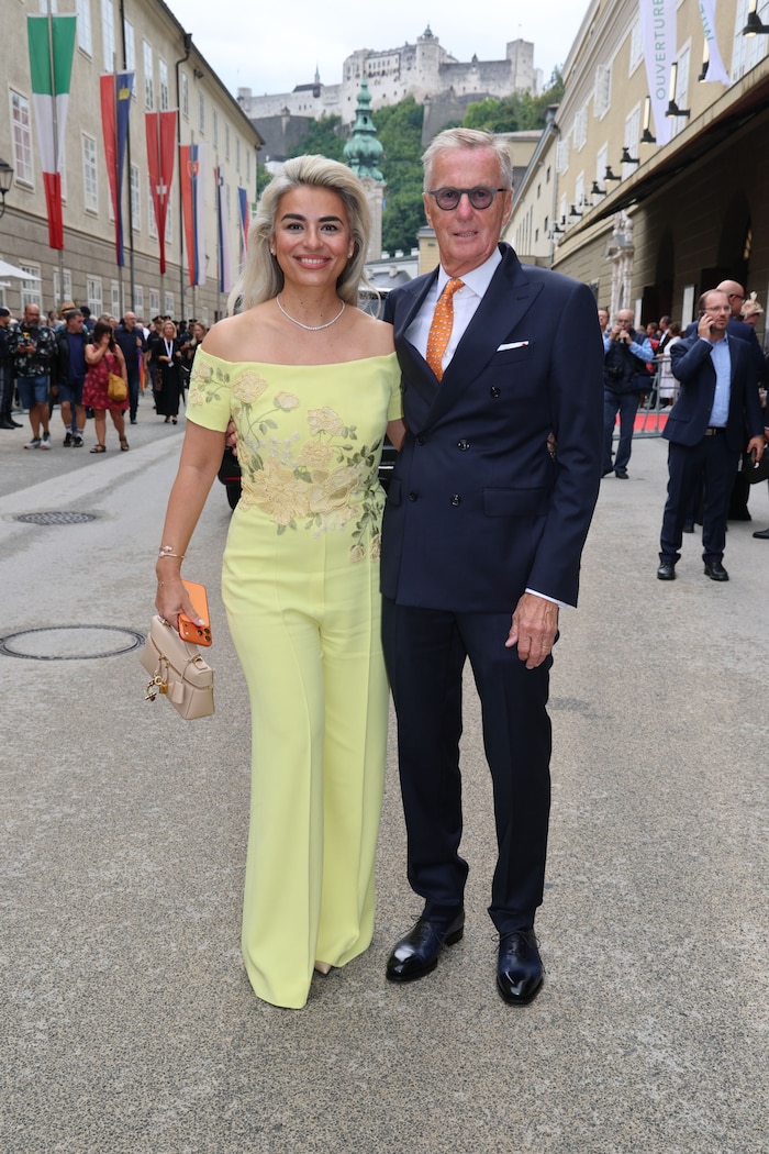 Amra Deisenhammer und Gatte Rainer genossen den Festspiel-Trubel.
