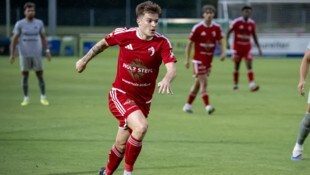 Konnte von Saalfelden nicht gestoppt werden: Lukas Brückler.