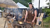 Der Mittelaltermarkt lädt zum Schauen und Staunen ein.
