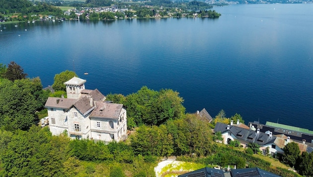 Die Villa Pantschoulidzeff, auch bekannt als „Russenvilla“ in Traunkirchen