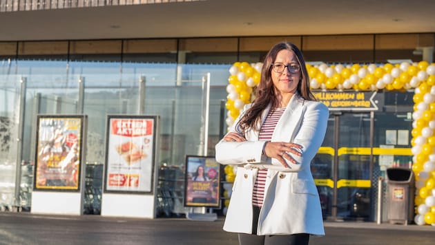 Eileen Payer führt als Kauffrau den Markt in Bad Gleichenberg mit 23 Mitarbeitern.