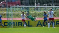 Hier traf Maria Plattner traumhaft zum 1:0.