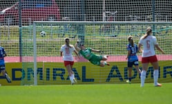 Hier traf Maria Plattner traumhaft zum 1:0.