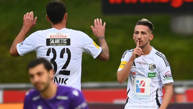 WAC-Spielmacher Donis Avdijaj (re.) will wieder seine Qualitäten zeigen.