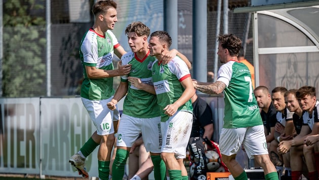 Erstes Spiel, erster Dreier: Hallein biegt in der Nordliga Gurten.