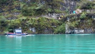 Viel Arbeit für die Einsatzkräfte am Achensee.