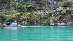 Viel Arbeit für die Einsatzkräfte am Achensee.