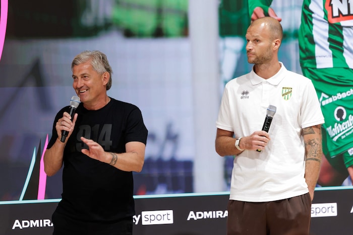 Coach Markus Mader und Kapitän Matthias Maak haben klare Ziele für diese Saison.