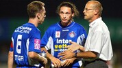 Peter Stöger, Markus Aigner und Heli Kraft waren einst beim SC Interwetten engagiert.