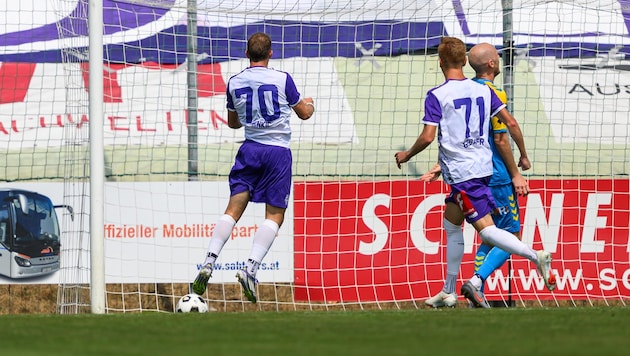 Austria Salzburg feierte zum Zweitliga-Auftakt einen Auswärtssieg.